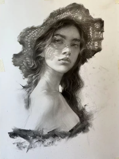 男生必备技巧-美女肖像画（4）
